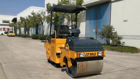 Ltmg Road Machinery Mini Double Single Drum Vibratory Asphalt 1 Ton 2 Ton 3 Ton Road Roller for Sale