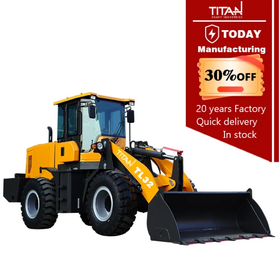 Chinese TL32 3.2ton Strong Durability Wheel Loader for Heavy-Ioad Spading