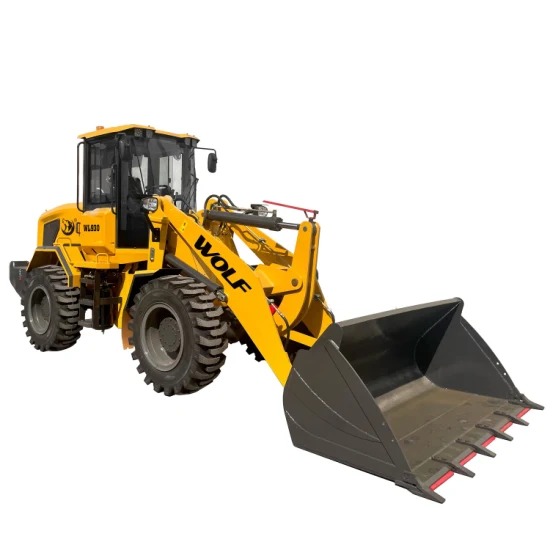 Chinese Wolf Wl930 CE/ISO Construction Machinery 2t/Ton Torque Converter Boom/Payloader/Wheel Loader Price with Grapple/Mulcher/Log Clamp